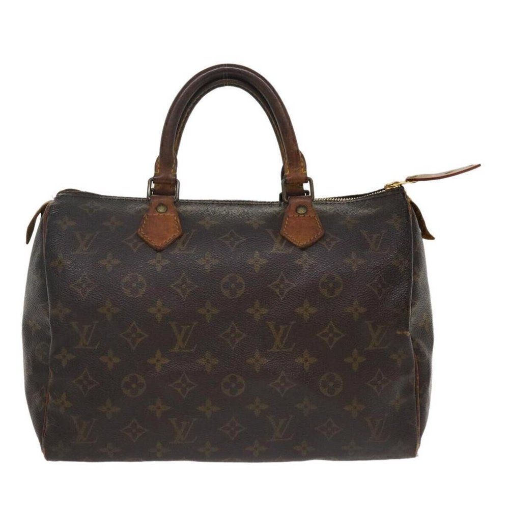 LOUIS VUITTON Monogram Speedy 30 Hand Bag - Picture 13 of 15